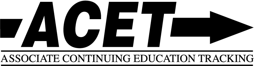 logo for Associate Continuing Education Tracking