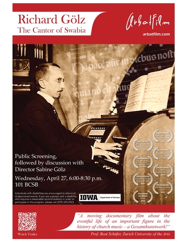 The Cantor of Swabia poster