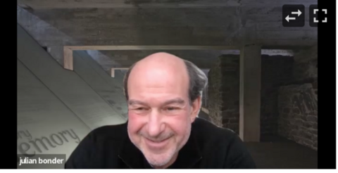 Screenshot of Julian Bonder video call