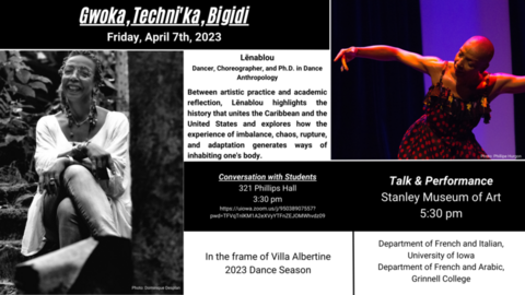 Flyer for Gwoka, Techni'ka, Bigidi
