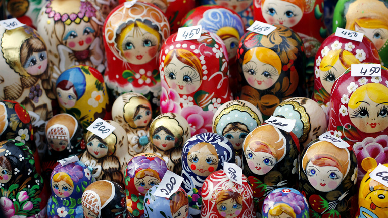 Traditional Matruschka dolls