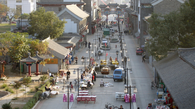 Streetscape in Tianjin