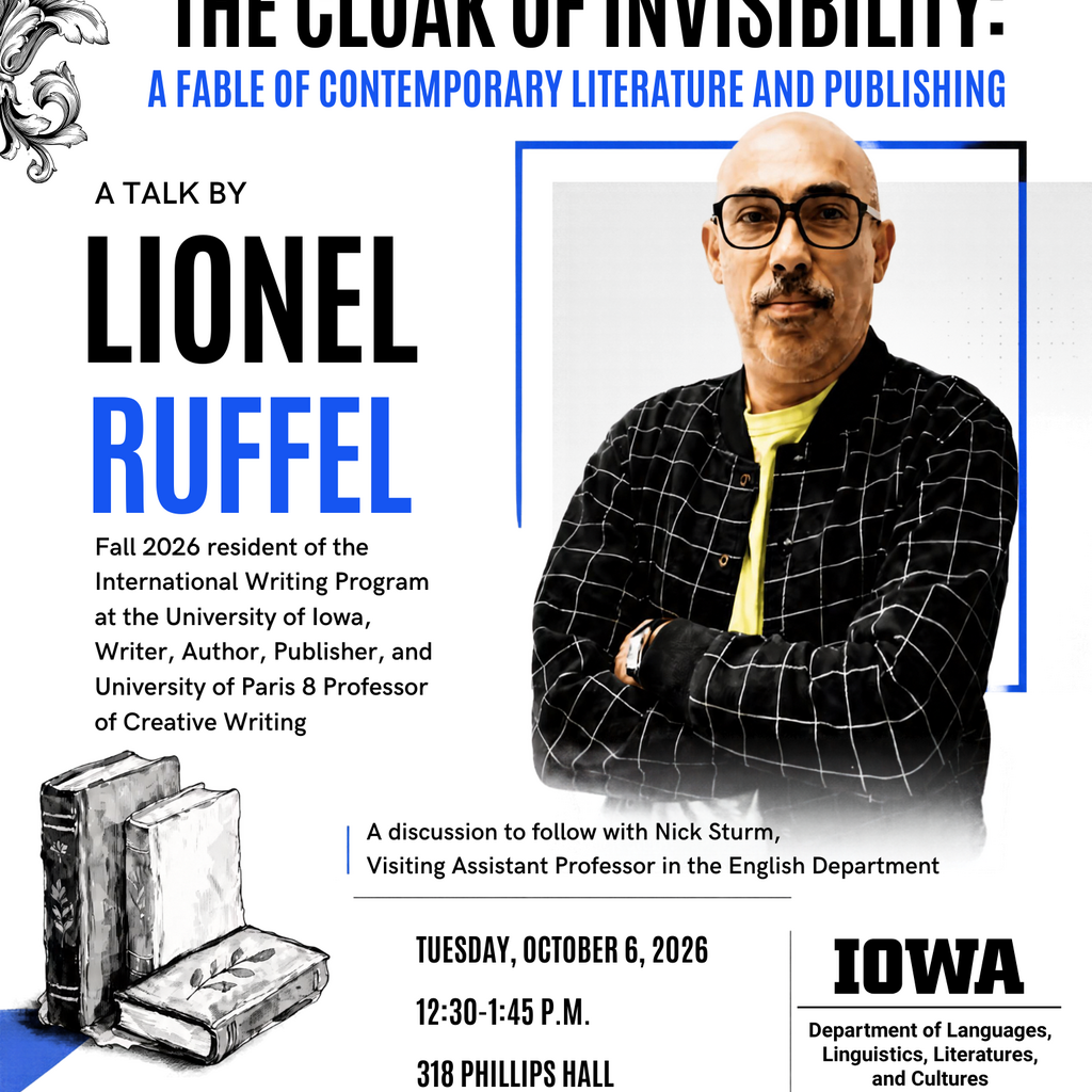 The Cloak of Invisibility: A Fable of Contemporary Literature and Publishing promotional image