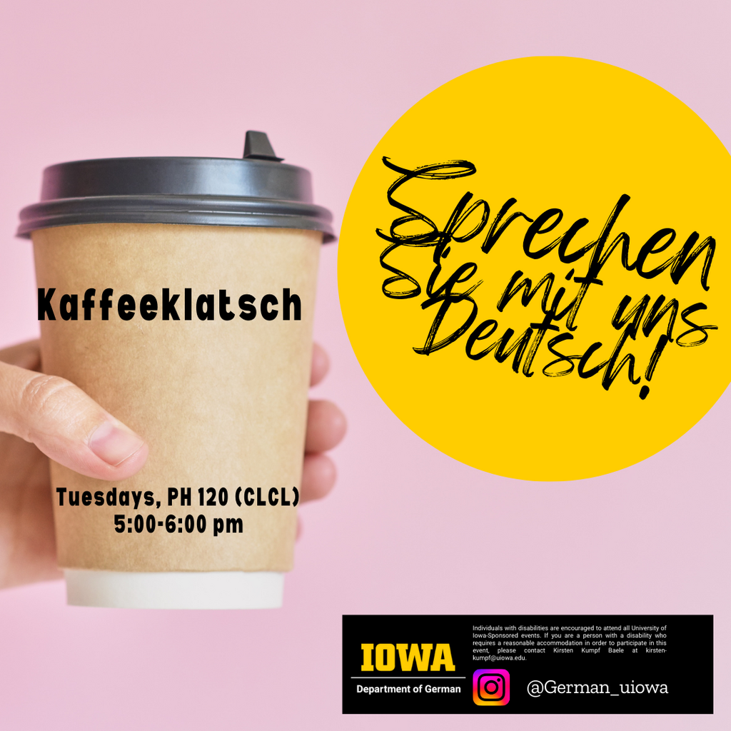 Kaffeeklatsch - German Conversation Hour promotional image