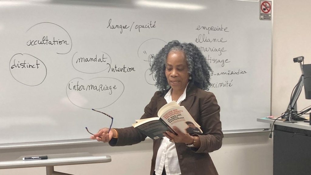 This is a picture of Dr. Anny-Dominique Curtius